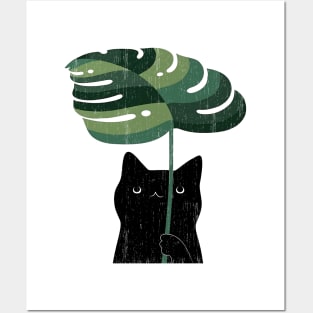 Totoro Monstera Posters and Art